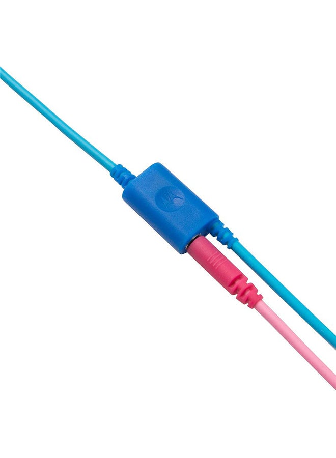 Motorola Over-Ear Wired Kids Headphones Blue  - Image 3