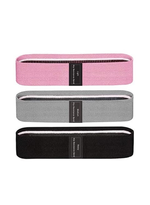 3-Piece Non Slip Resistance Booty Bands Set Large Large