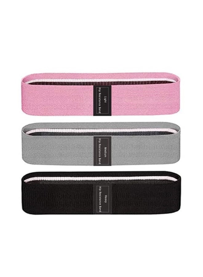 Suria - 3-Piece Non Slip Resistance Booty Bands Set Large Large - Image 1