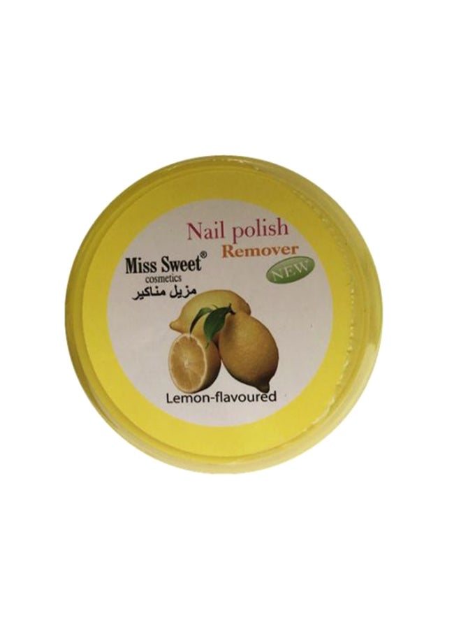 Miss Sweet Nail Polish Remover Pads Lemon