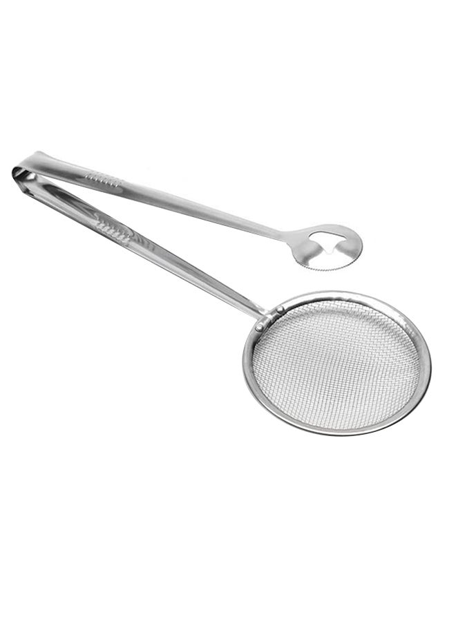 توشيونيكس ملقاط مزود بمصفاة من الستانلس ستيل فضي 28x10Ø³Ù†ØªÙŠÙ…ØªØ± - Image 1