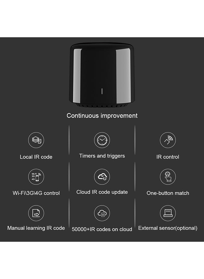 Smart Home Universal Remote Control Black - v1587550490/N37017451A_3