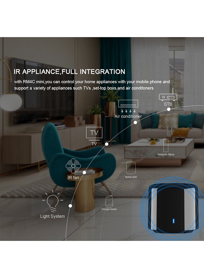 Broadlink Smart Home Universal Remote Control Black  - Image 4
