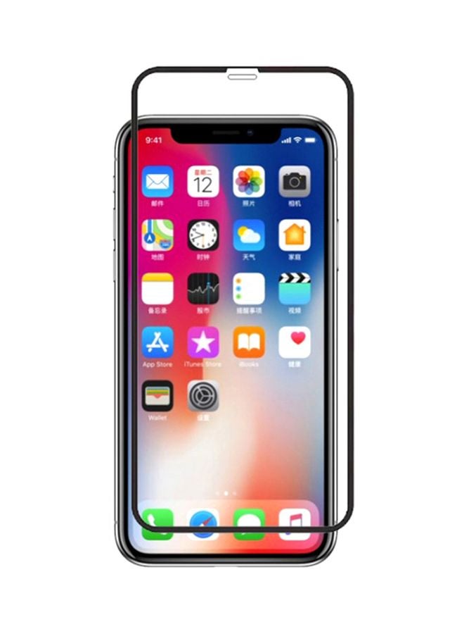 MARGOUN Ultimate Tempered Glass Screen Protector For Apple iPhone XR Black/Clear - Image 1