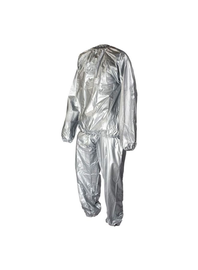 Fitness World Empty Sand Boxing Bag With Sauna Suit  - Image 3