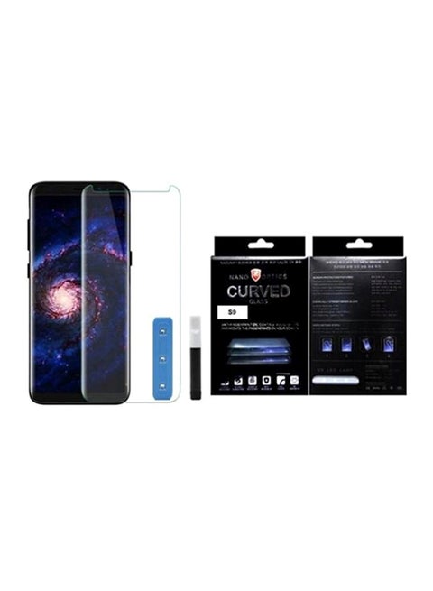 UV Protected Tempered Glass Screen Protector For Samsung Galaxy S8 Plus Clear