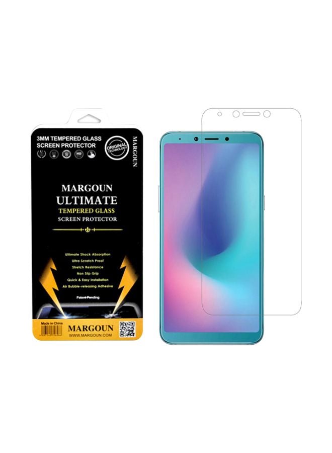 MARGOUN Tempered Glass Screen Protector For Samsung Galaxy A6s Clear - Image 2