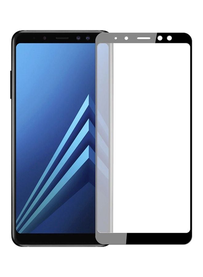 MARGOUN 3D Tempered Glass Screen Protector For Samsung Galaxy A7 2018 Black/Clear
