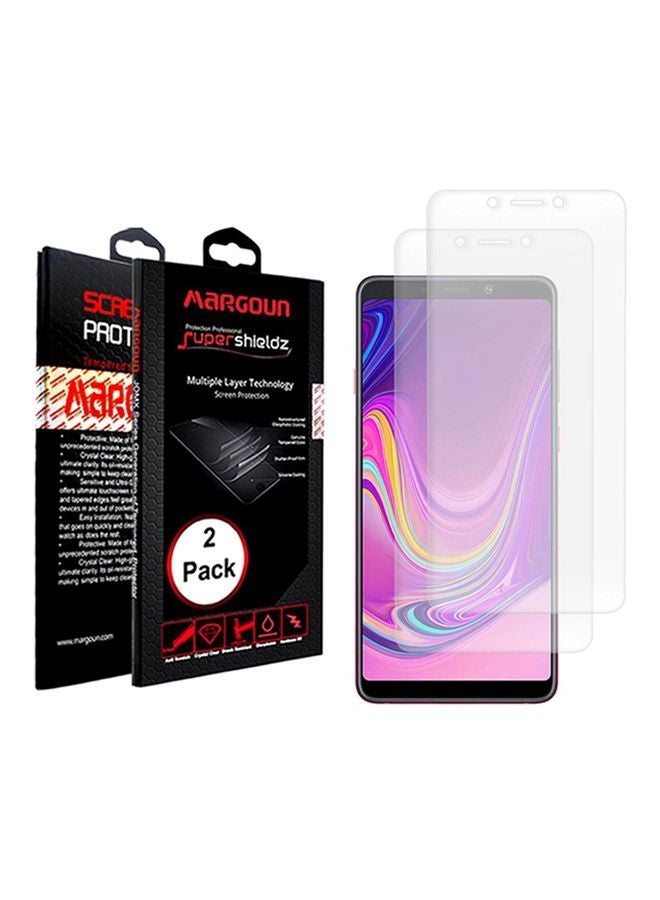MARGOUN Pack Of 2 Replacement Screen Protector For Samsung Galaxy A9 2018 Clear - Image 2