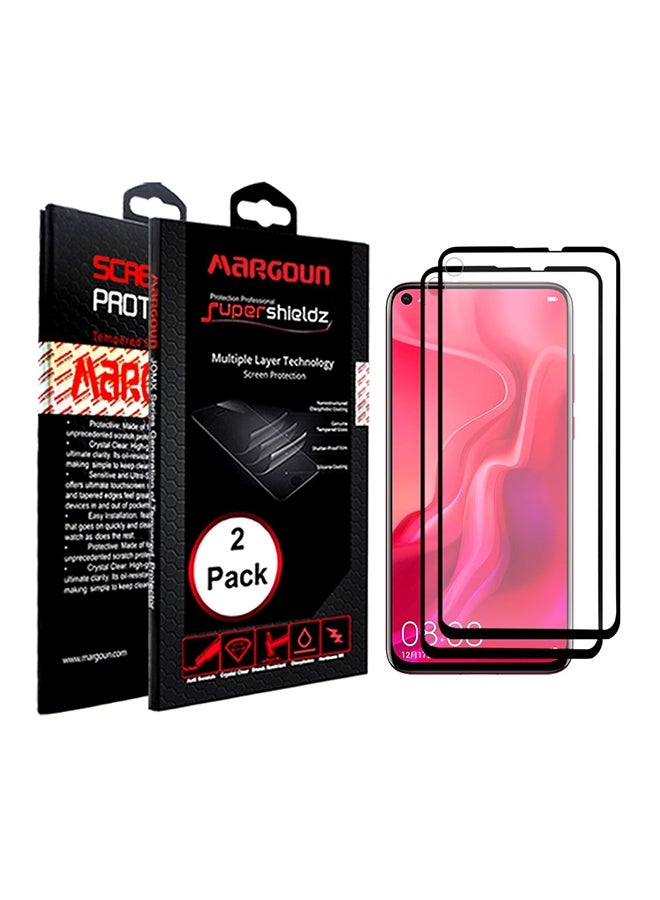 MARGOUN 3D Tempered Glass Screen Protector For Huawei Nova 4 Clear - Image 1