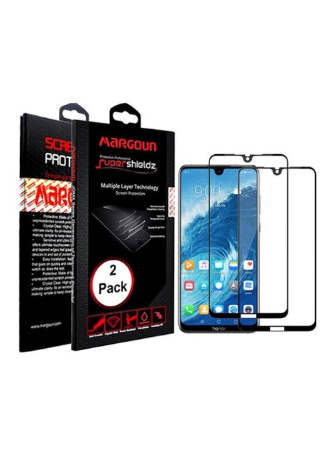 2 Piece 3D Screen Protector For Huawei Honor 8X Max Black