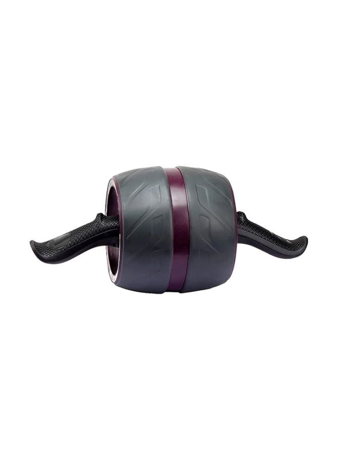 Sky Land Abdominal Exercise Wheel Roller Black/Purple 39.9 x 18.8cm - Image 1
