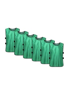 6-Piece Soccer Pinnies Quick Drying Football Vest Team Training Bibs