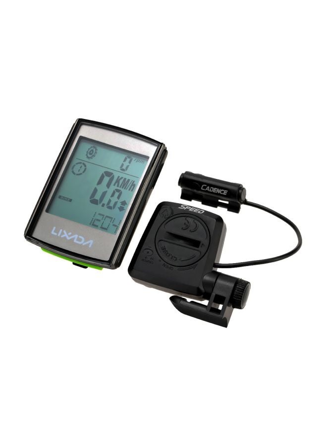 LIXADA - Multifunctional 2-In-1 Wireless Computer Speed Cadence 3.5 x 4cm - Image 1