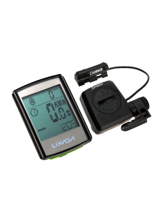LIXADA - Multifunctional 2-In-1 Wireless Computer Speed Cadence 3.5 x 4cm - Image 1