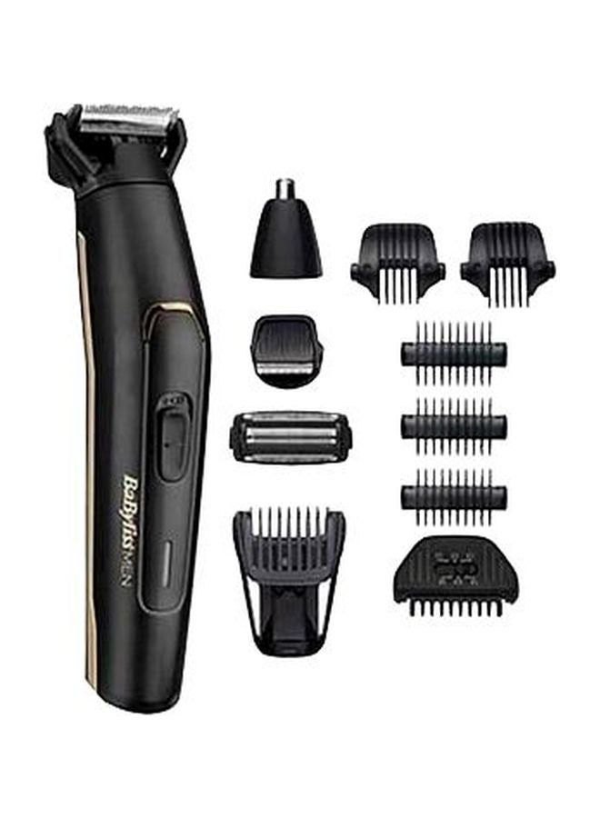 babyliss - Carbon Titanium Multi Trimmer Kit Advanced Carbon Titanium Blade For Long-Lasting Cordless Multi Trimmer And 70 Minute Run Time 8 Hour Full Charge With Waterproof Design - MT860SDE, Black Black - Image 1