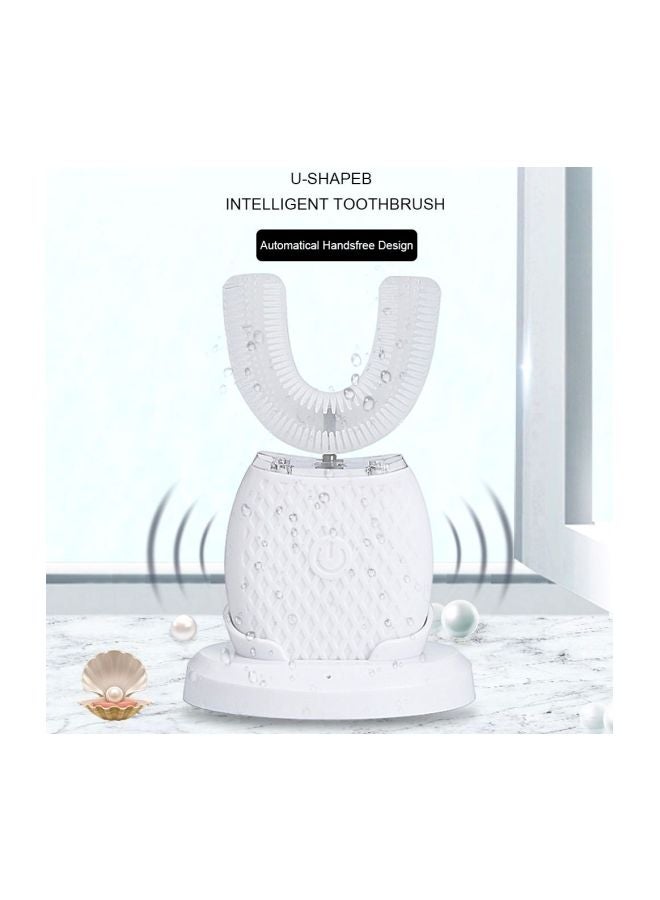 Go Smile U-Shaped Ultrasonic Electric Toothbrush White  - Image 4