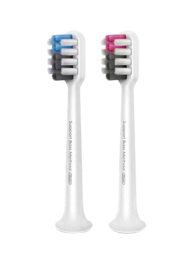 Xiaomi 2-Piece Dr. Bei Sonic Toothbrush Head White - Image 1
