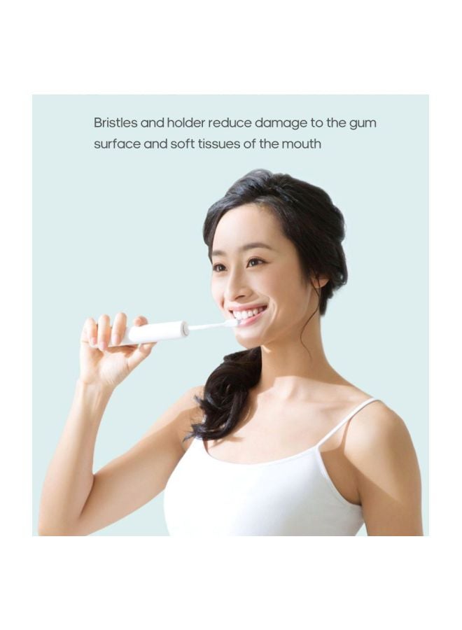 Xiaomi 2-Piece Dr. Bei Sonic Toothbrush Head White - Image 2