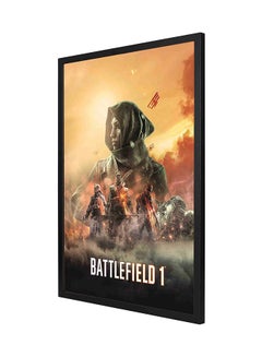Battlefield 1 Wall Art Frame Painting Multicolour 53 x 73cm
