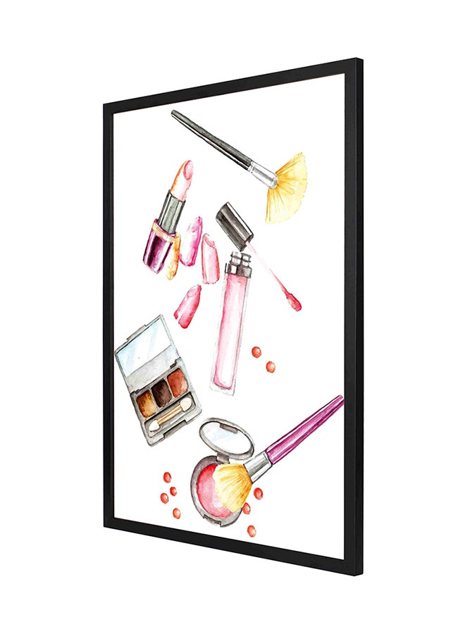 LOWHA Makeup Kit Wall Art Frame Painting Multicolour 53 x 73cm