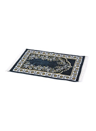 Flower Printed Prayer Mat Blue/White 40 x 60cm - v1587556515/N36692901A_1