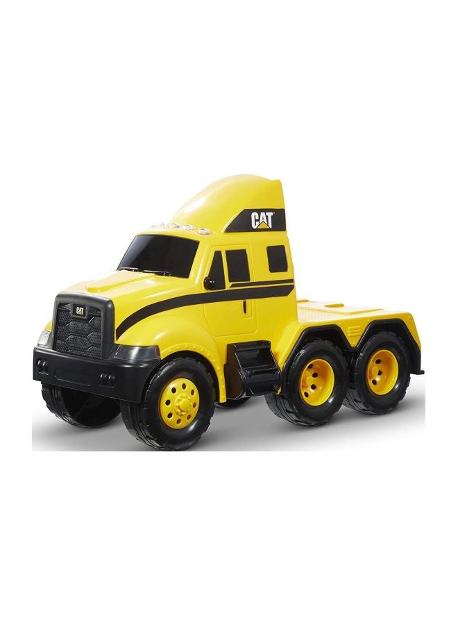 فانرايز طقم لعبة بناء شاحنة ثقيلة على شكل قطة مع رافعة تحميل طراز 82288 متعدد الألوان 25x8x6.25بوصة - Image 4