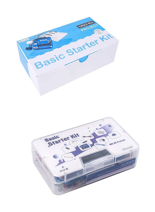 Project Basic Starter Kit With Tutorial And UNO R3 For Arduino Multicolour