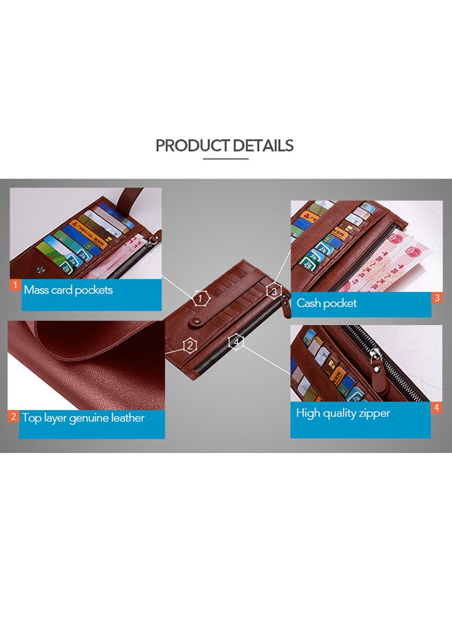 Classic Men's Wallet Brown