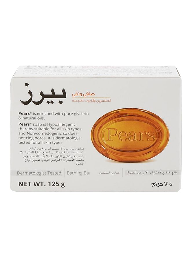 بيرز - قالب صابون نقي ولطيف على البشرة برتقالي 125جرام - Image 1