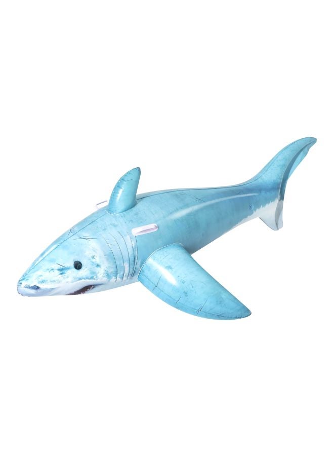 Bestway Inflatable Shark Shaped Ride-On Float - Image 1
