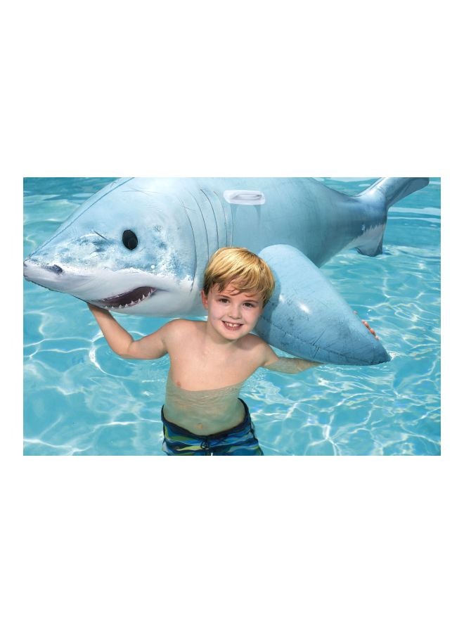 Bestway Inflatable Shark Shaped Ride-On Float - Image 3