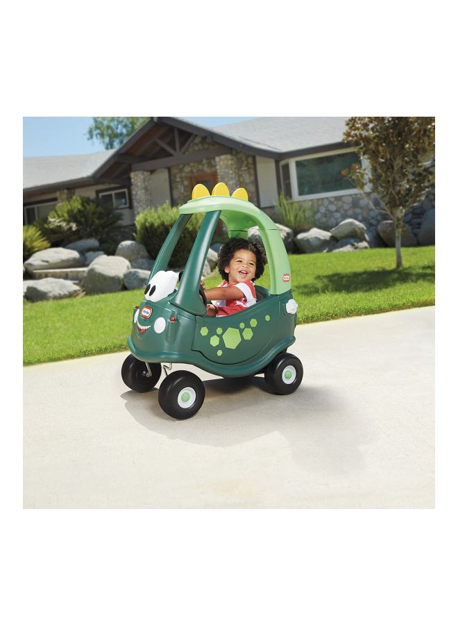 little tikes - Cozy Coupe Dino Ride-On Toy 29.5x16.5x36inch - Image 1