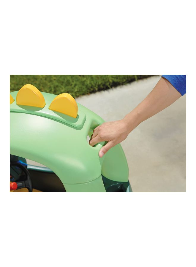 little tikes - Cozy Coupe Dino Ride-On Toy 29.5x16.5x36inch - Image 1