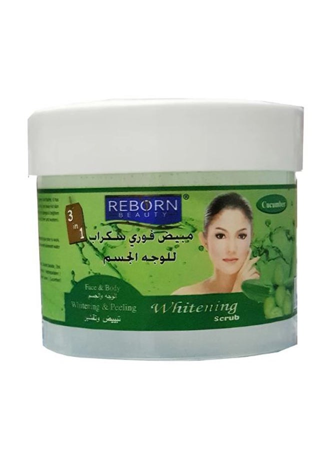 3-In-1 Cucumber Flavour Whitening And Peeling Scrub 500ml