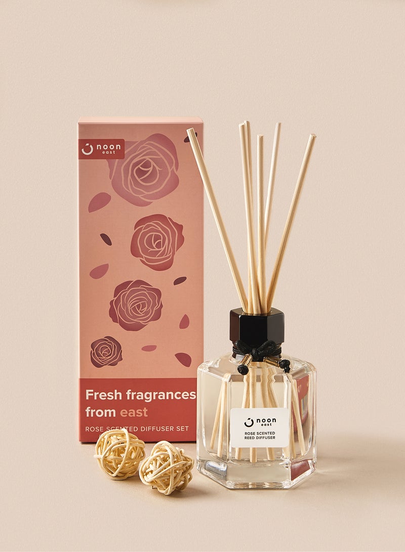 Scented Reed Diffuser Rose 100ml