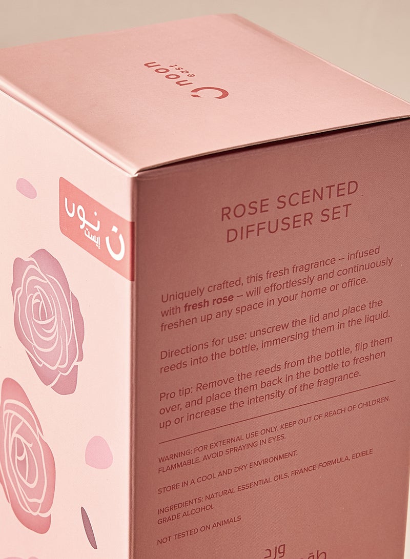 Scented Reed Diffuser Rose 100ml