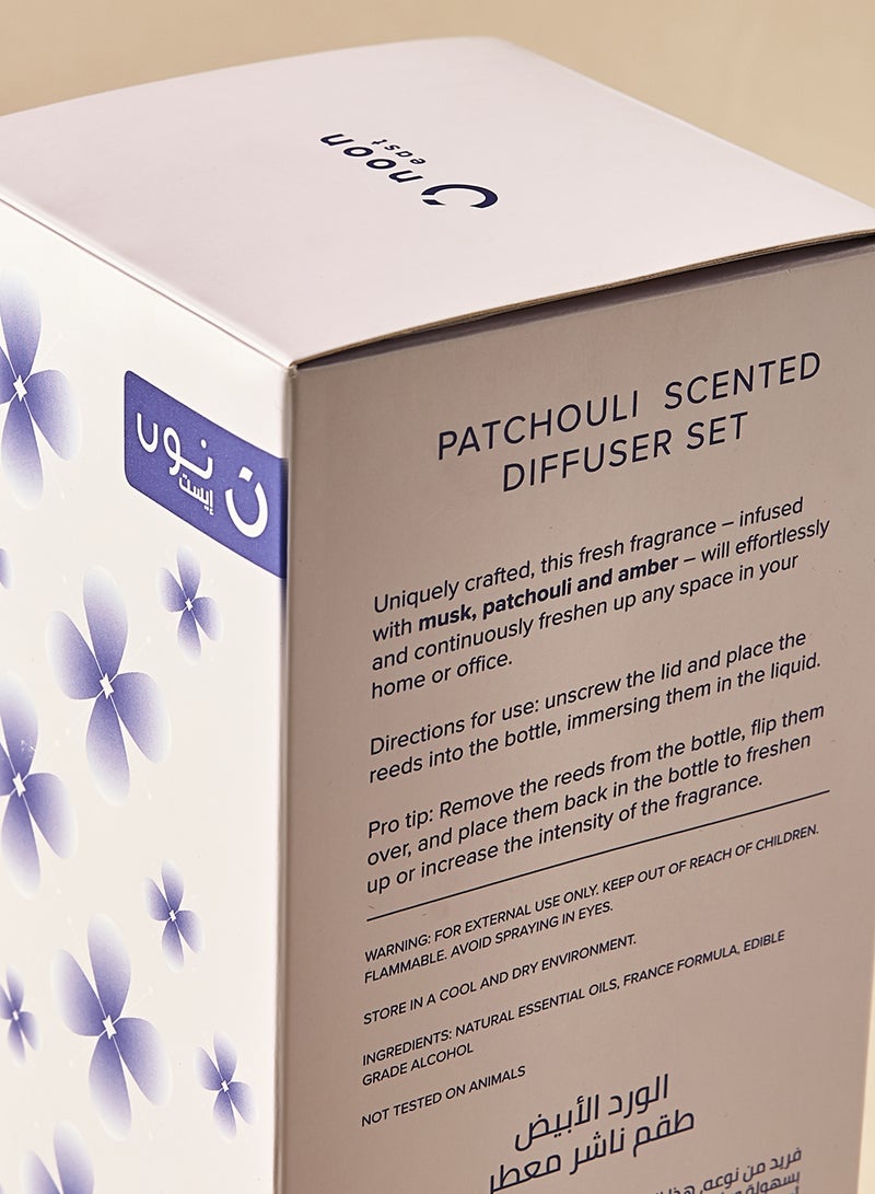 Noon East - Scented Reed Diffuser Patchouli 100ml - Image 1