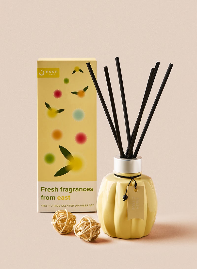 Noon East - Scented Reed Diffuser Fresh Citrus 100ml - Image 1