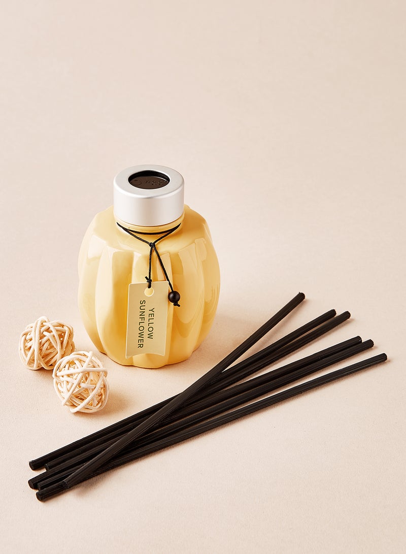 Noon East Scented Reed Diffuser Yellow Sunflower 100ml Yellow Sunflower 100ml  - Image 2