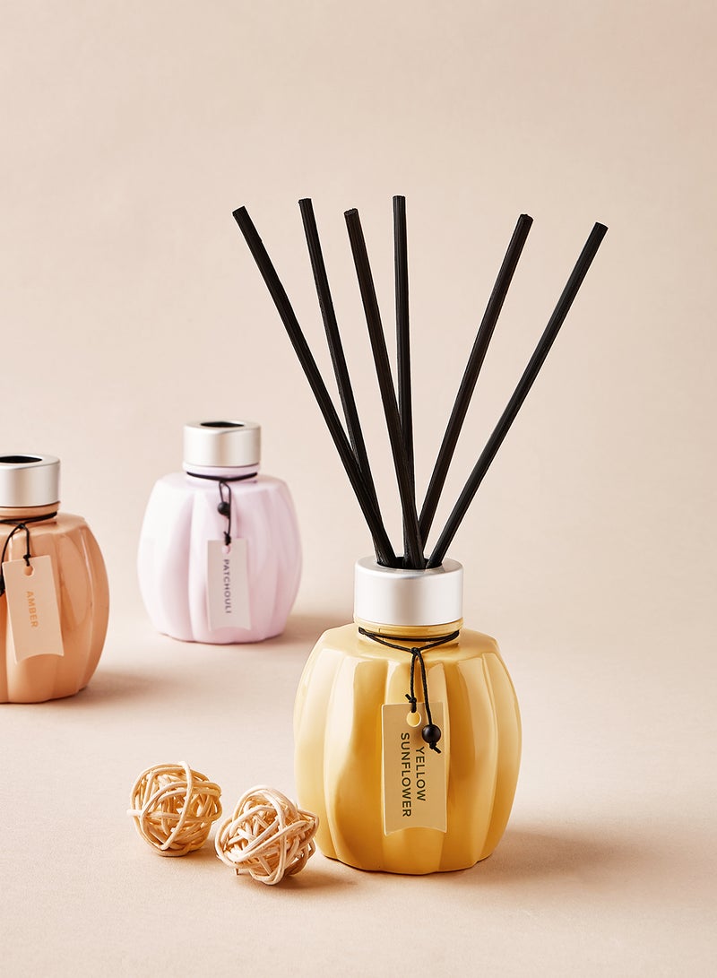 Noon East Scented Reed Diffuser Yellow Sunflower 100ml Yellow Sunflower 100ml  - Image 4