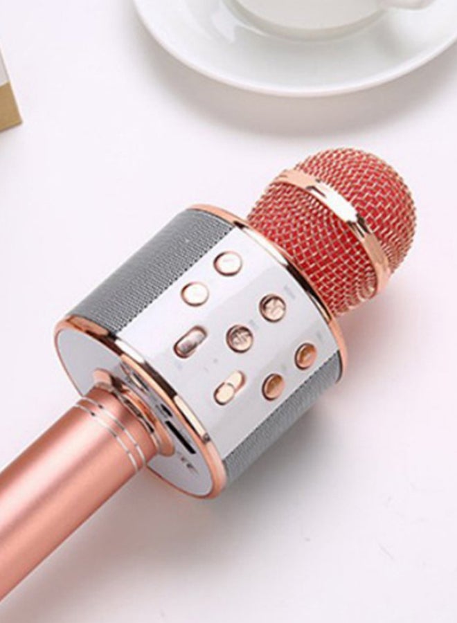 ميكروفون مكثف لاسلكي للكاريوكي MR6361901 ذهبي وردي - Image 2