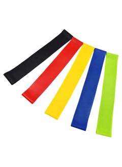 Generic 6-Piece Exercise Resistance Loop Band Set With Bag 18 x 2cm  - Image 2