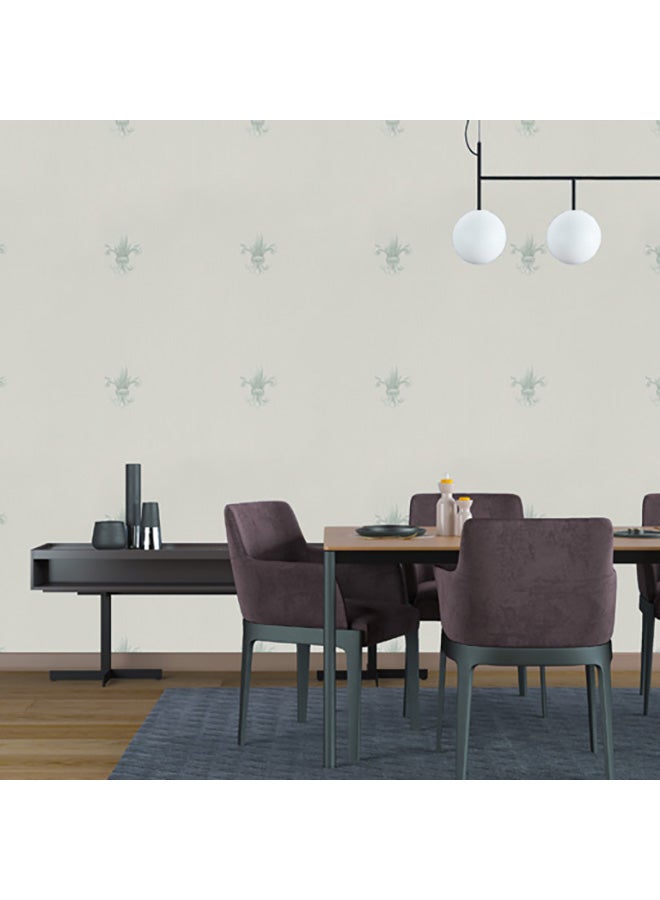 Marco Polo - Fabric  Wallpaper Green 53x1000cm - Image 1