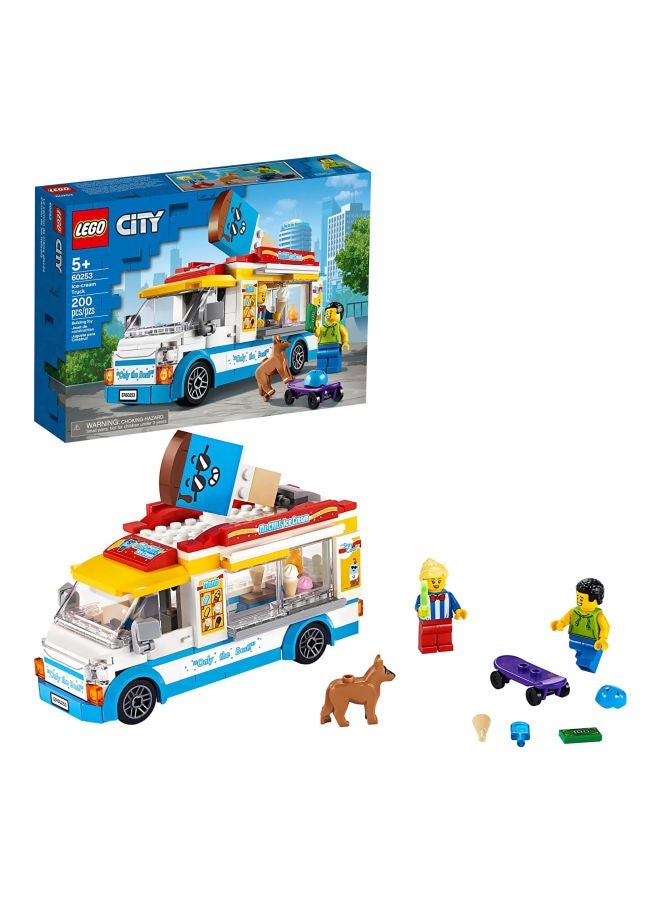 LEGO 60253 200-Piece City Ice-Cream Truck Building Toy 60253 200 5+ Years  - Image 2
