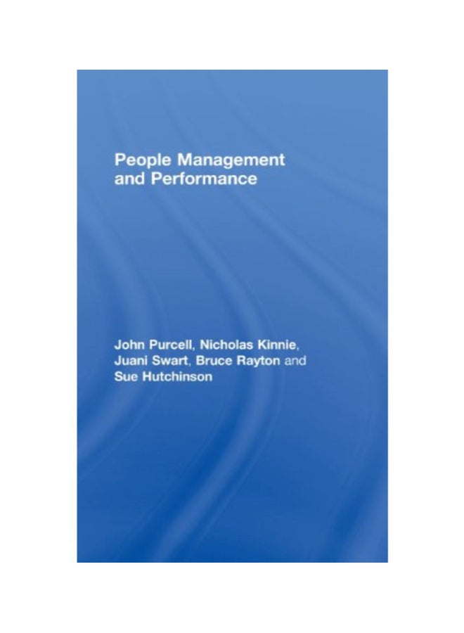 People Management And Performance paperback english 