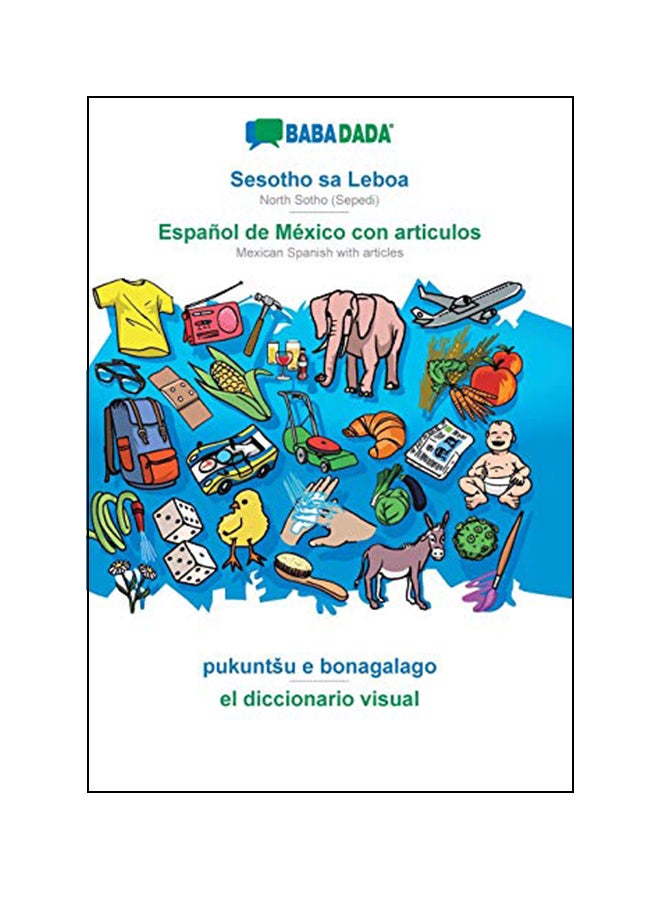 Sesotho sa Leboa Español de México con articulos Mexican Spanish with articles paperback afrikaans