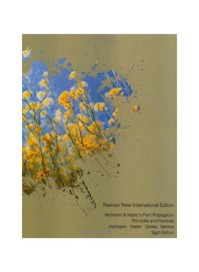 Hartmann And Kester's Plant Propagation: Principles And Practices Paperback English by Hudson T. Hartmann - 41485 