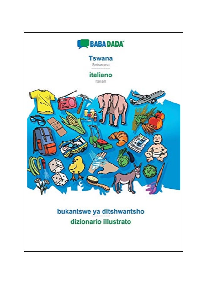 Tswana : Italiano, Bukantswe Ya Ditshwantsho paperback italian
