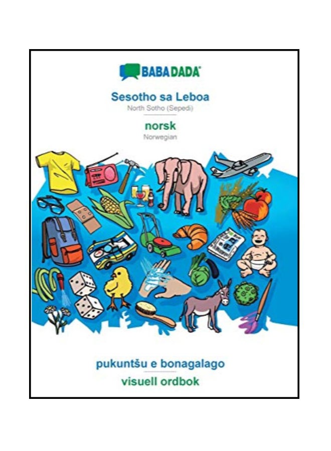 null - Sesotho sa Leboa - norsk, pukuntsu e bonagalago - visuell ordbok paperback afrikaans - Image 1